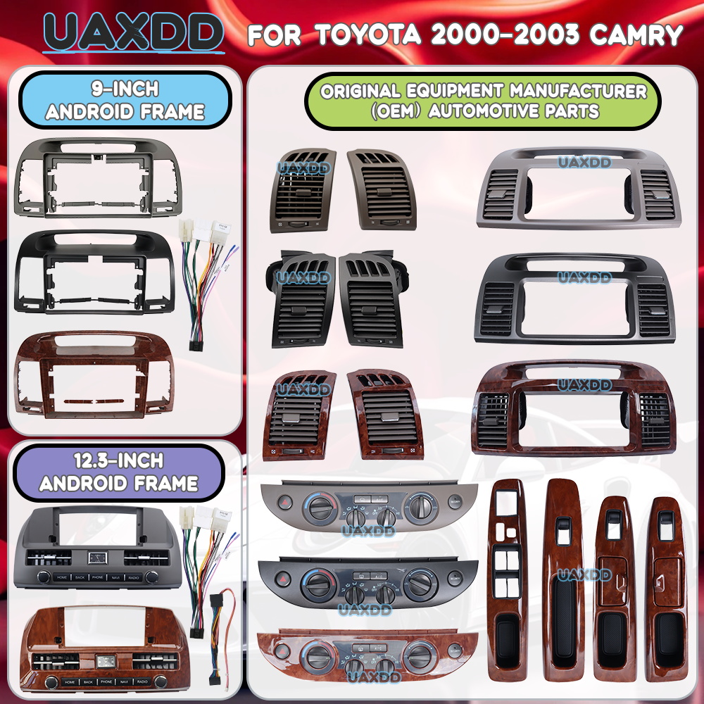 Car Accessories Dashboard - Voor Toyota Camry 2000-2007 Paneelaccessoires Autoradio