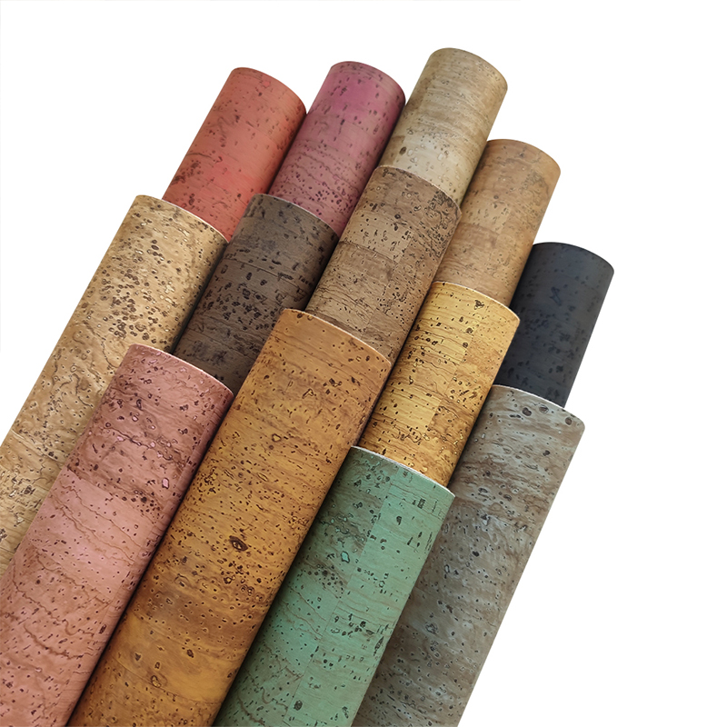Car Accessories Cork - Gekleurde Portugal Kurk Stof Faux Lederen