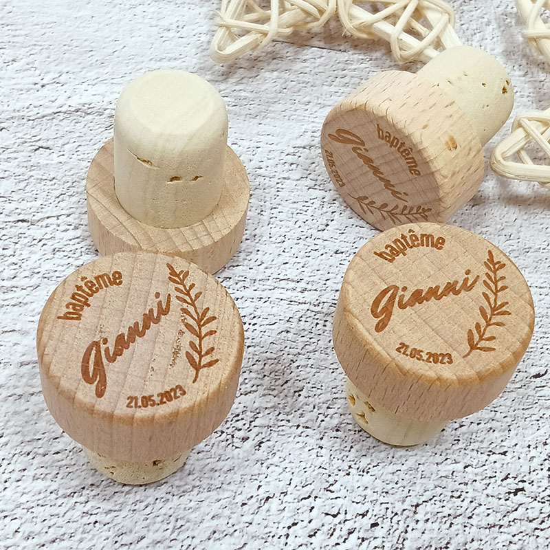 Car Accessories Cork - Aangepaste wijn kurk stoppers bruiloft dank