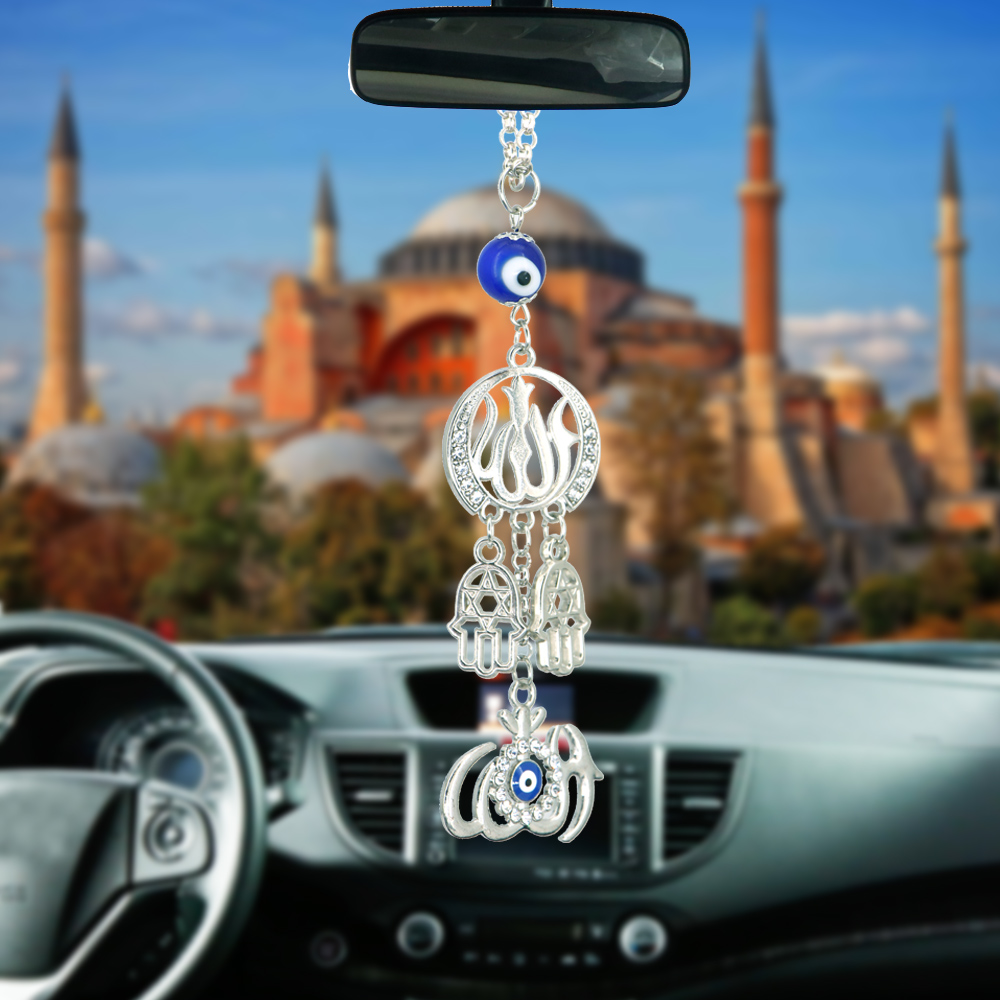 Car Accessories Evil Eye - Auto-interieur islam moslim Allah Hamsa Hand