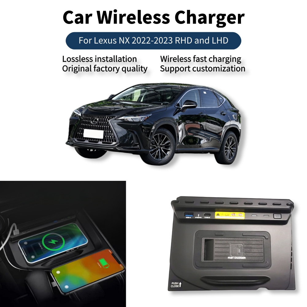 Wireless Car Charger - MOCENDO Draadloze Oplader voor LEXUS NX