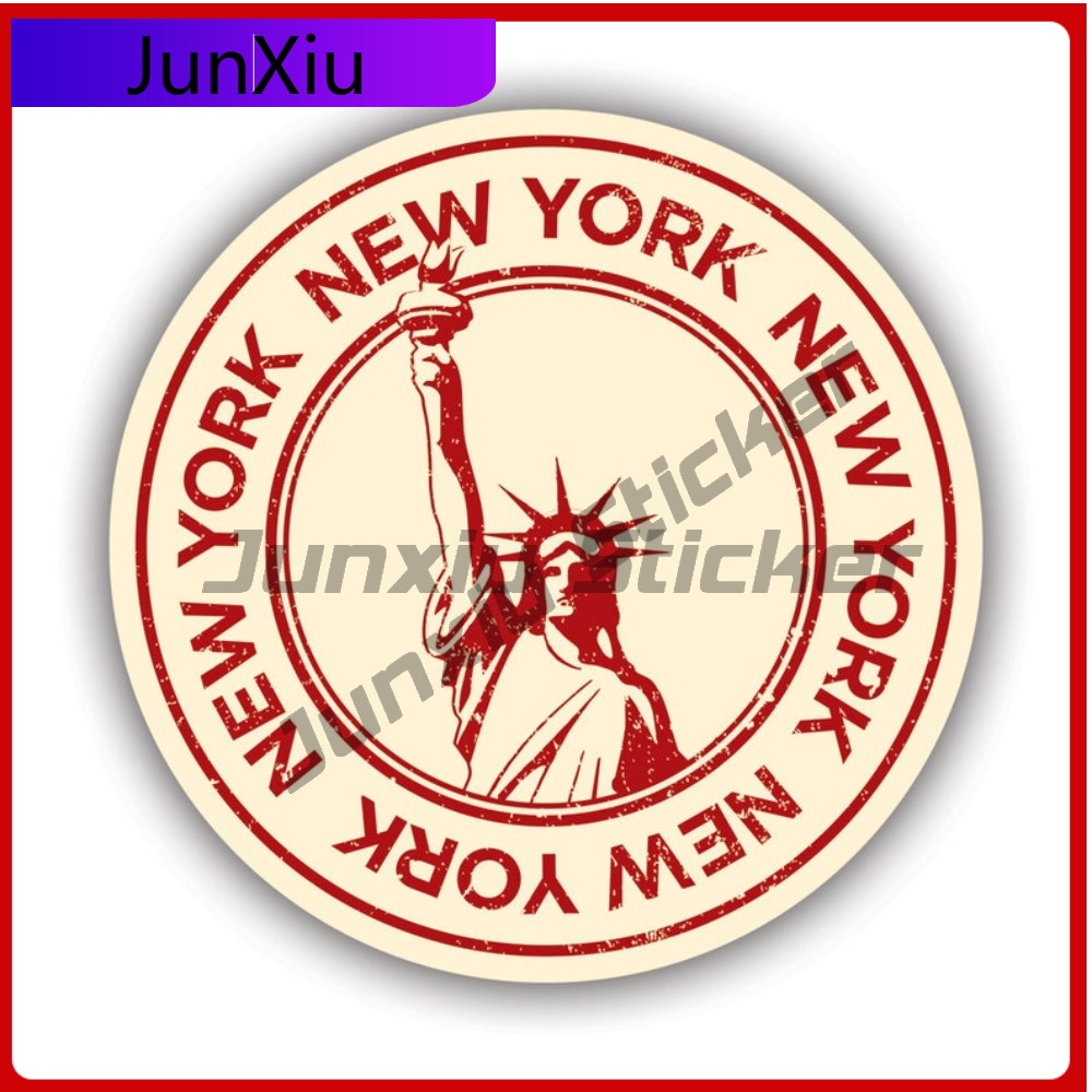 Car Accessories York - Vintage New York weerbestendig krasbestendig cartoon