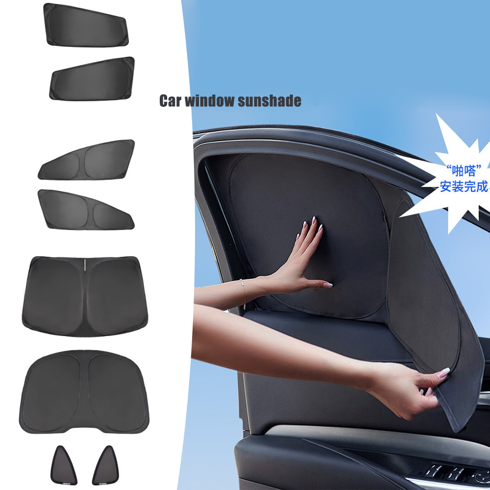 Car Accessories Interior - Warmte-isolerende privacy volledig verduisterende raamzonwering zijraamzonnescherm
