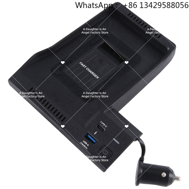 Wireless Car Charger - 15W Auto Qi Draadloze Oplader Snelle