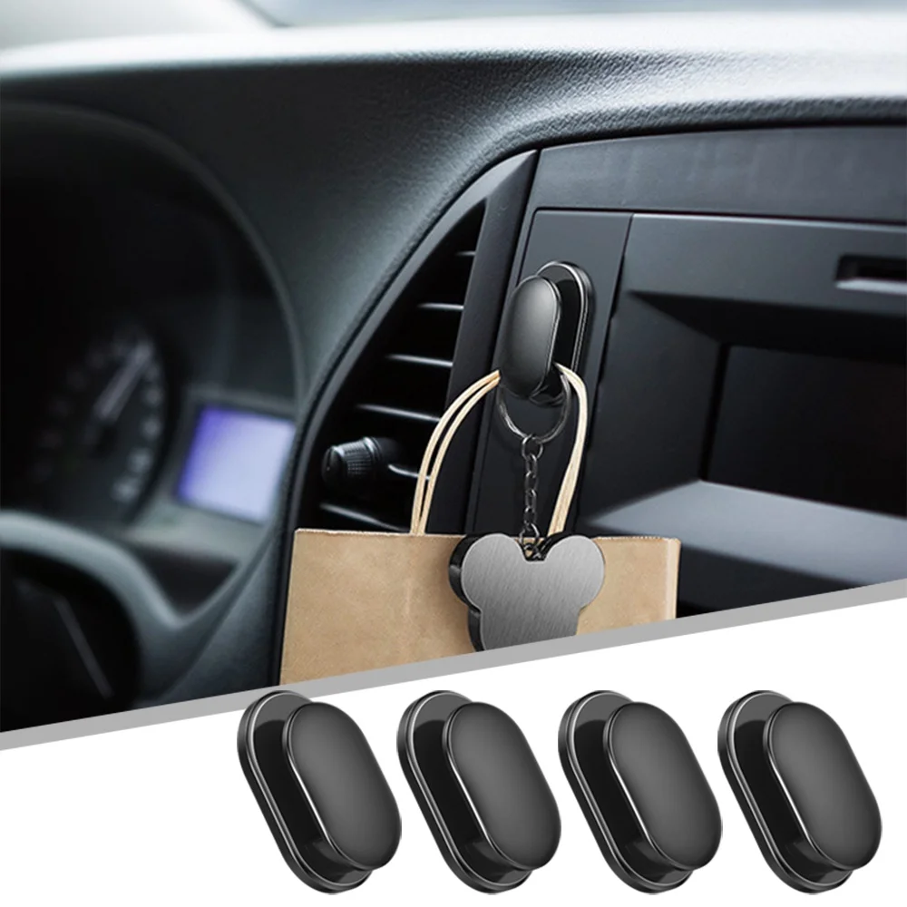 Car Accessories Dashboard - Mini-autohaken voor interieuropslag, houder voor USB-kabel,