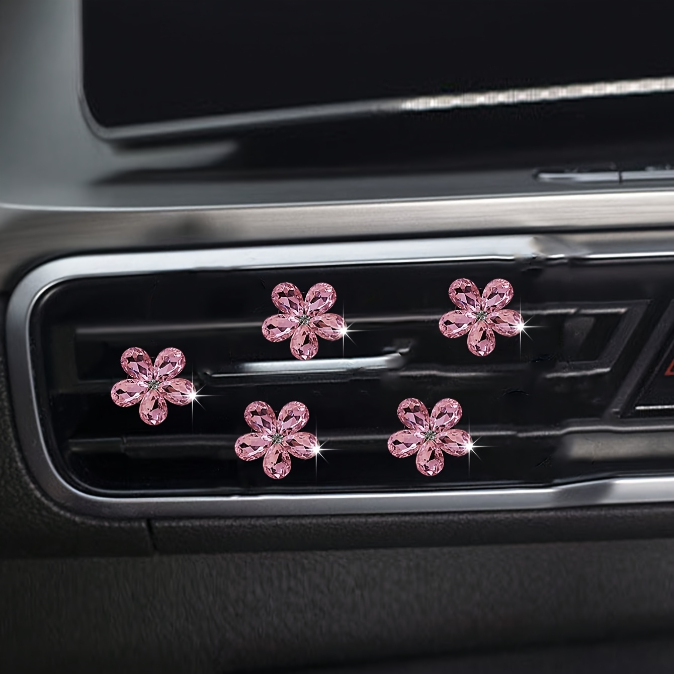 5 stuks Bling Crystal Flower A - Car Accessories Evil Eye recensie en prijs