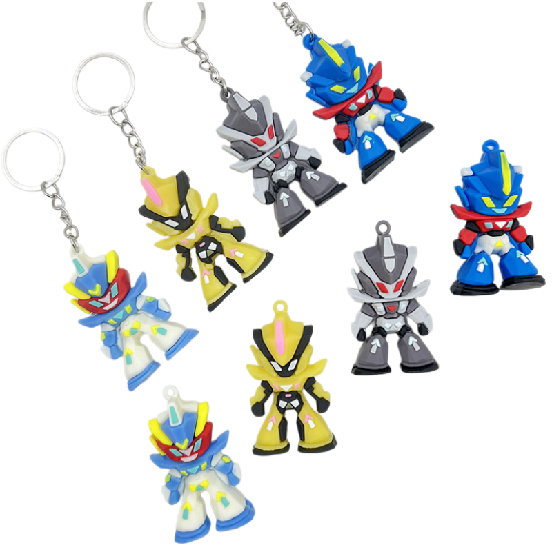 Gundam siliconen sleutelhanger - Car Accessories For Boys recensie en prijs