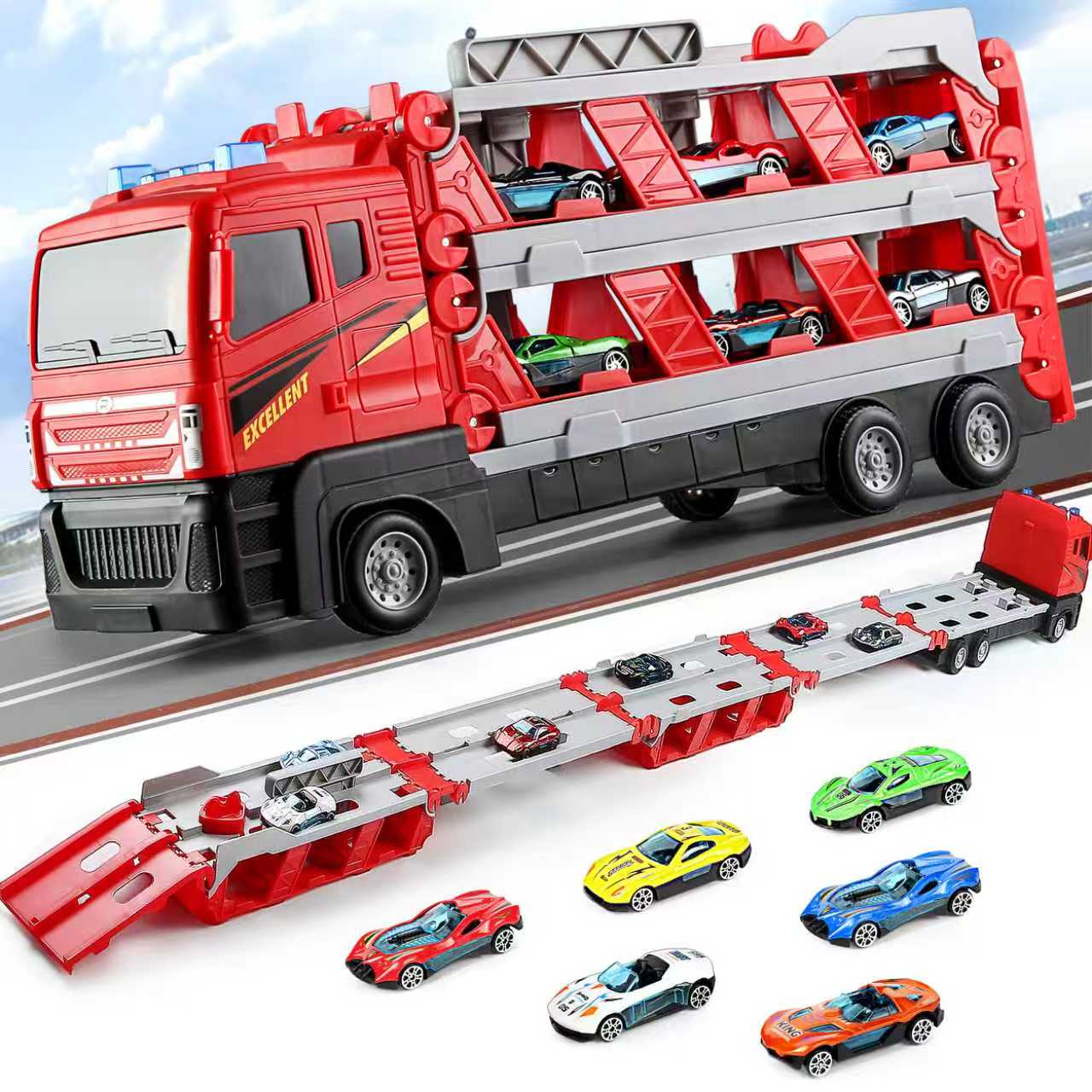 Vouwbare autotransportwagen sp - Car Accessories For Boys recensie en prijs