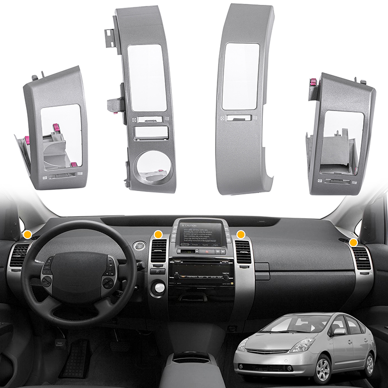 4-delige zilvergrijze dashboar - Car Accessories Dashboard recensie en prijs