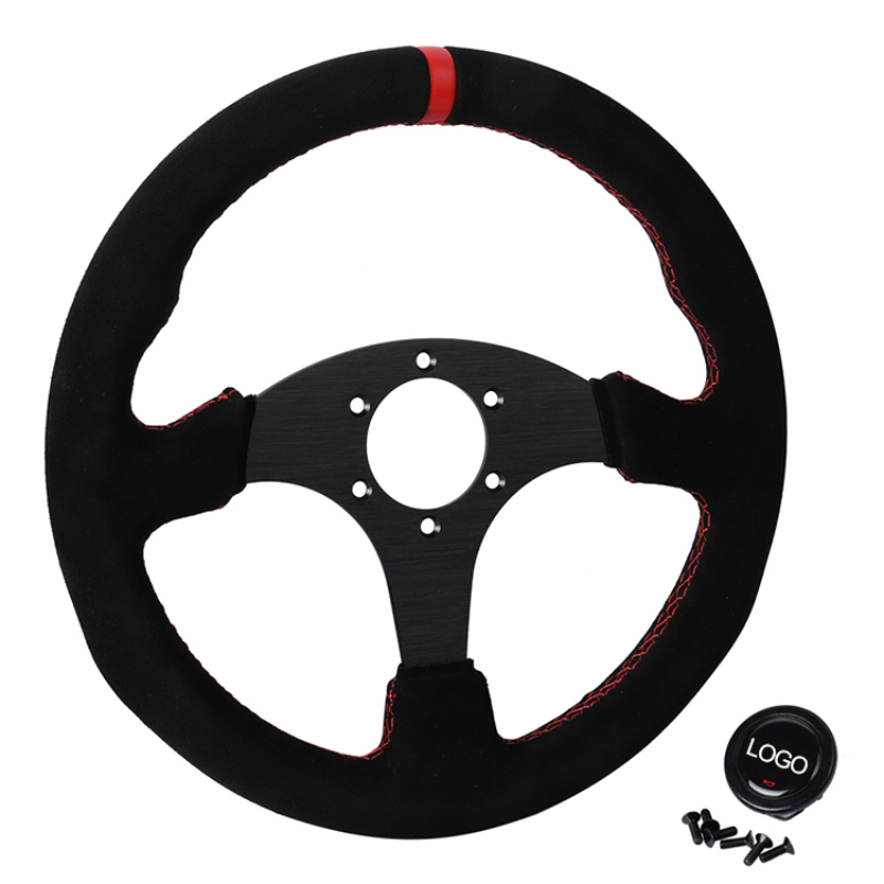 Suède race-stuurwielondersteun - Car Accessories Racing recensie en prijs