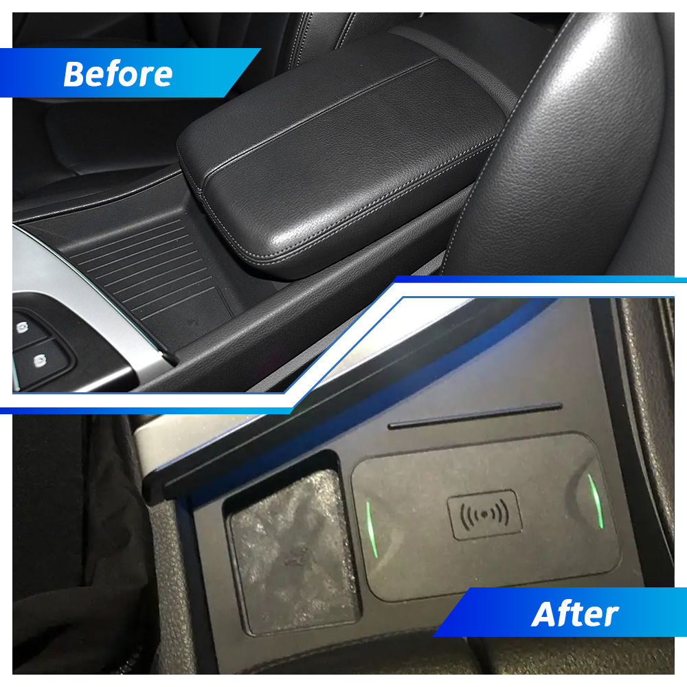 15W auto Qi draadloze oplader, - Wireless Car Charger recensie en prijs