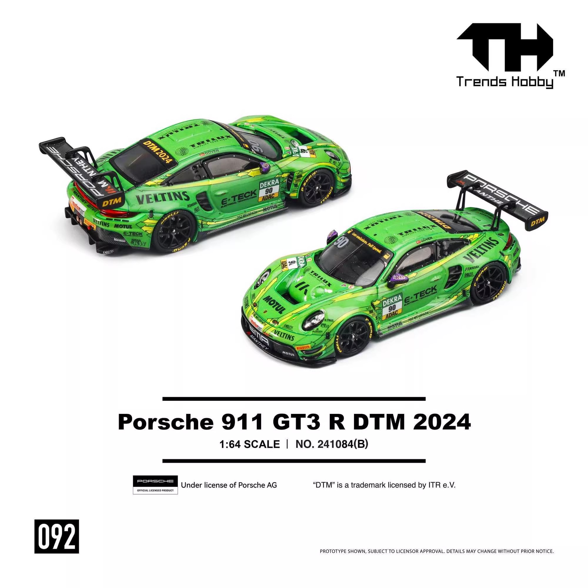TH 1/64 Porsche 911 GT3 R LeMa - Car Accessories For Boys recensie en prijs