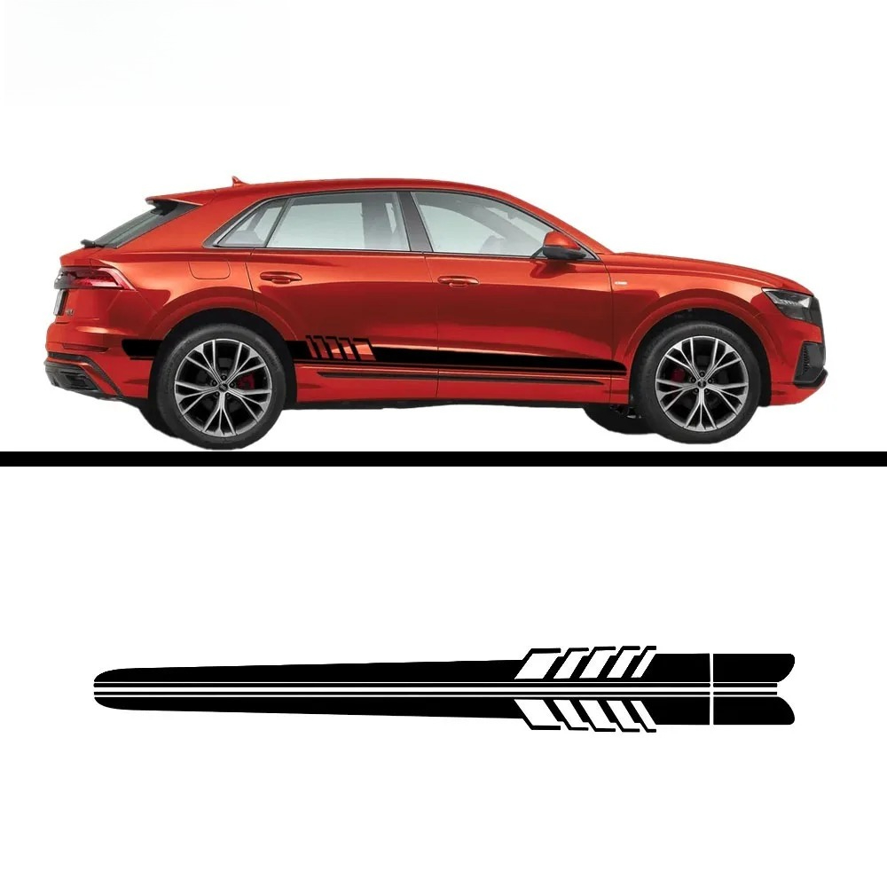 Auto Side Streep Vinyloverdruk - Car Accessories Racing recensie en prijs
