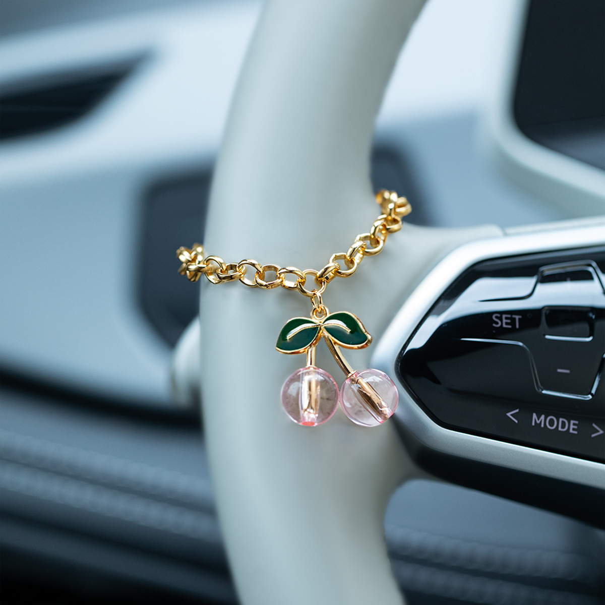 Licht luxe transparante kersen - Car Accessories Evil Eye recensie en prijs
