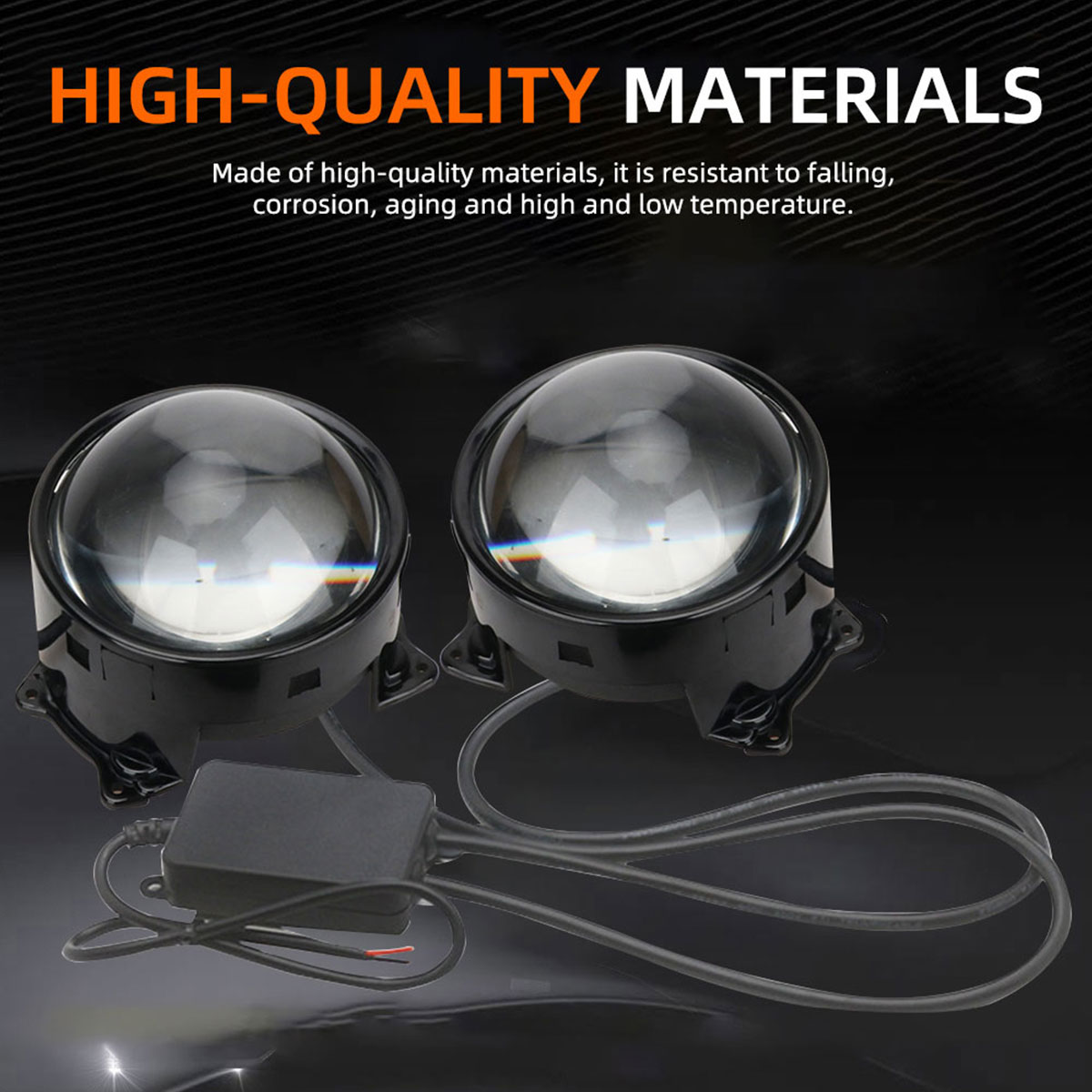 3 Inch Auto LED Devil Eyes Dem - Car Accessories Evil Eye recensie en prijs