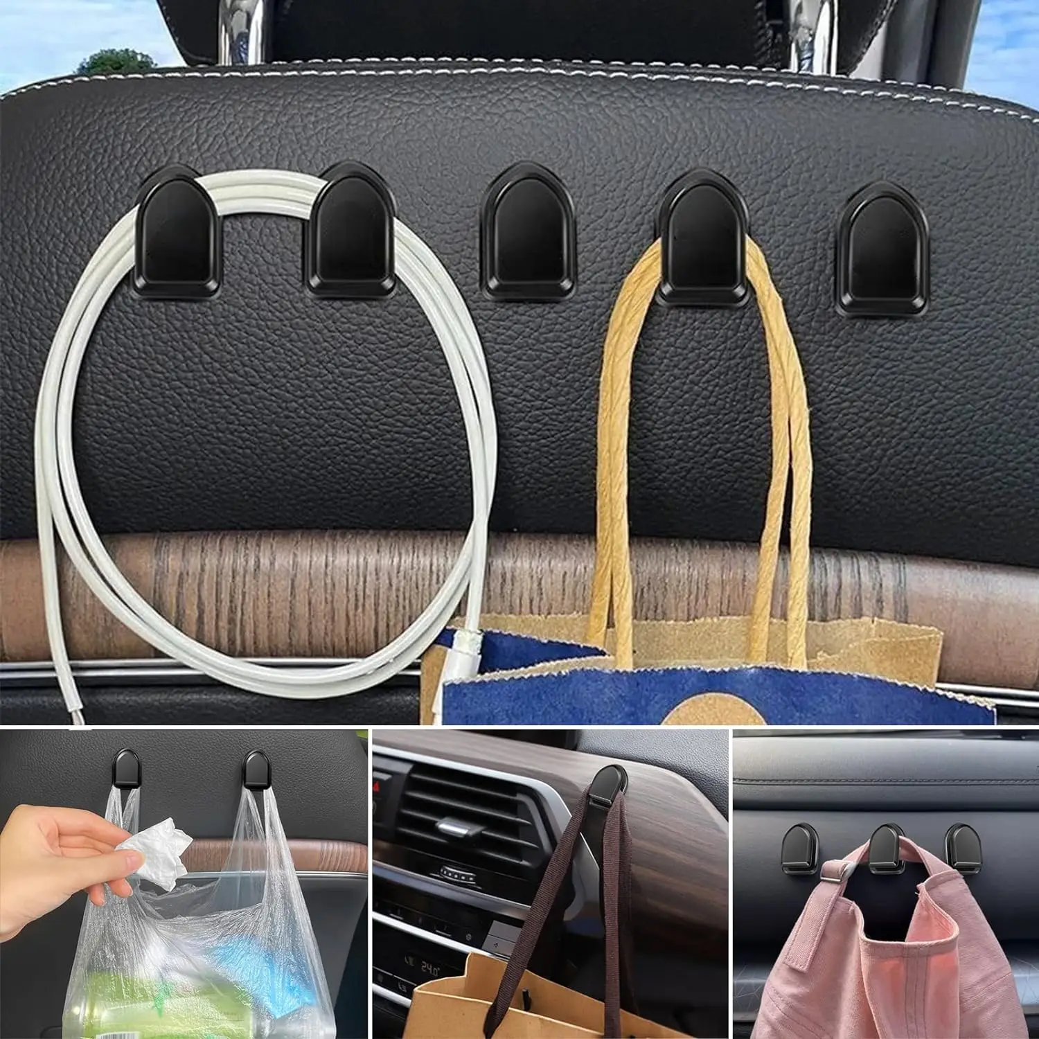 Mini-autohaken voor interieuro - Car Accessories Dashboard recensie en prijs