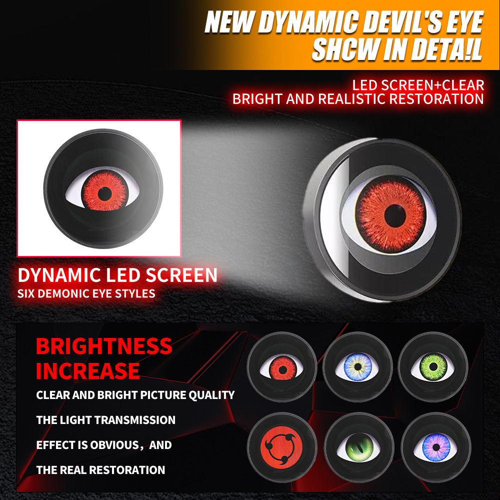 LED-koplamp Demon Eyes Dynamis - Car Accessories Evil Eye recensie en prijs