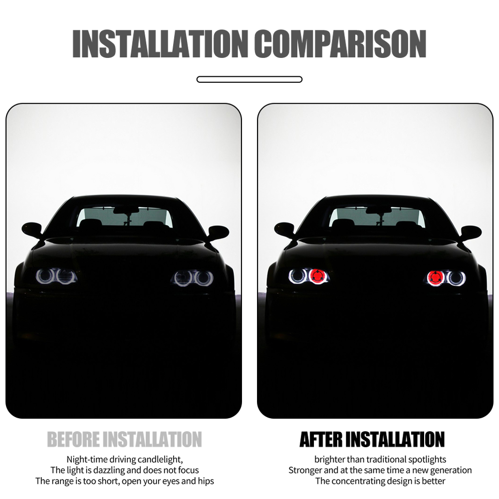 LED-koplamp Demon Eyes Dynamis - Car Accessories Evil Eye recensie en prijs